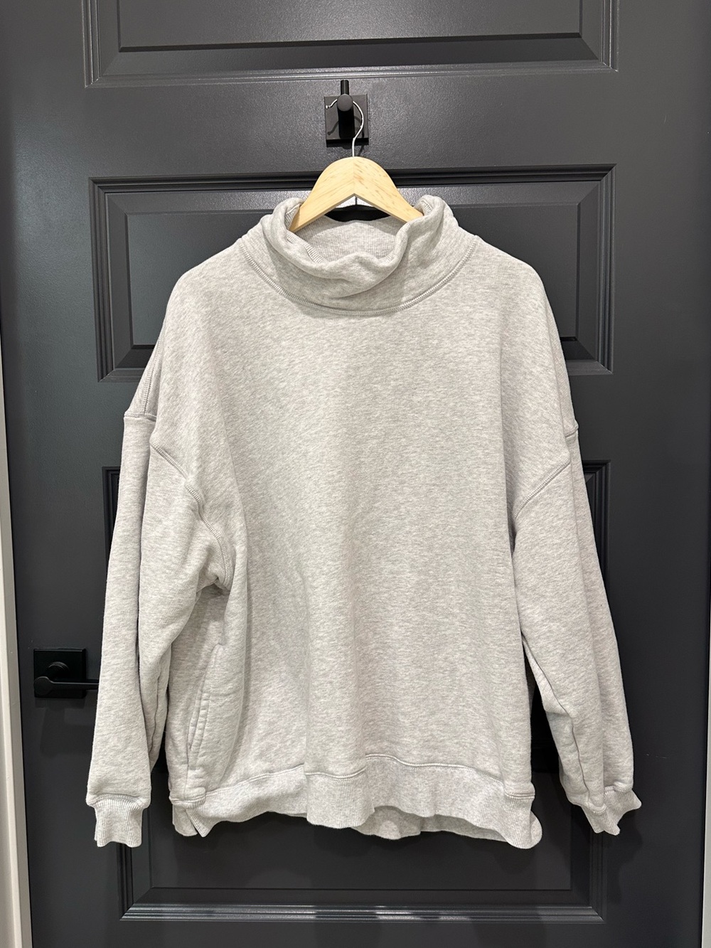 Free People Movement A Cut Above Mock Neck Pullover Sweater